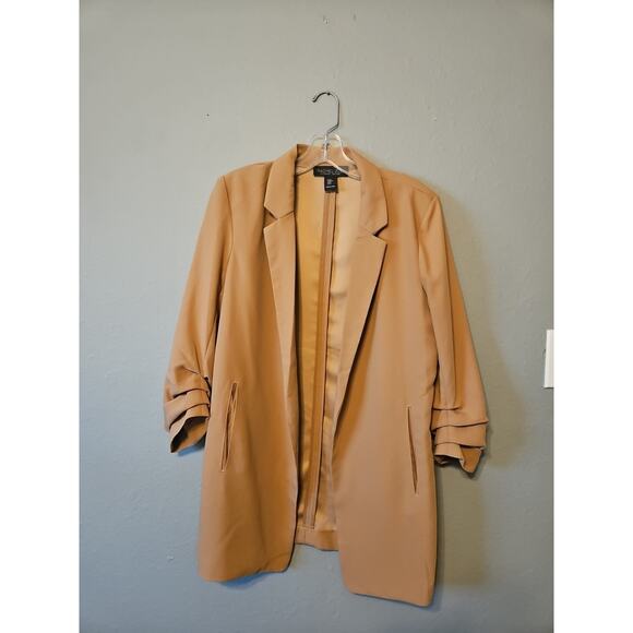 Rachel Zoe Brown Blazer Womens Sz Medim - Picture 1 of 9